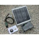 Regenfass Solarpumpe