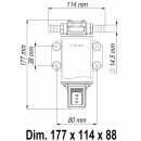 Umfüllpumpe reversible Diesel 24 Volt