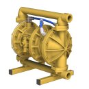 Druckluft-Doppelmembranpumpe | 1 Zoll | E1SA5T5S9A-HP-B-ATEX