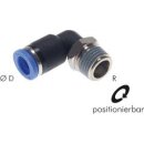 Winkel Steckanschluss  3/8"  für 10 mm Schlauch