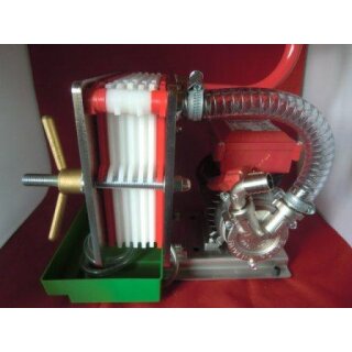 Abfüllanlage Filter und Pumpe Wein Saft  INOX 12